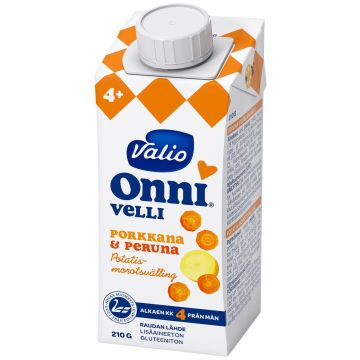 VALIO ONNI PERUNA-PORKKANAVELLI UHT 210 G