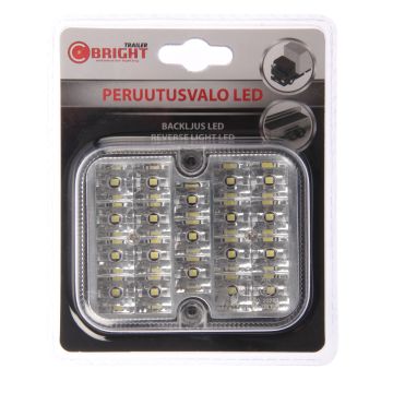 C-BRIGHT PERUUTUSVALO 19XLED 12-24V 100X80MM