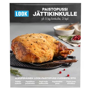 LOOK JÄTTIKINKKUPUSSI 60X55CM 2PS