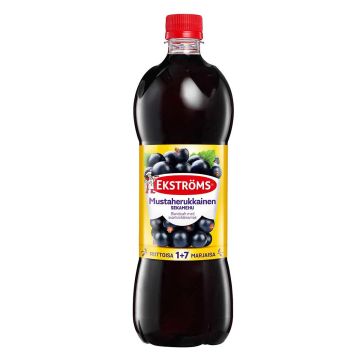 EKSTRÖMS MUSTAHERUKKAINEN SEKAMEHUTIIVISTE 950 ML
