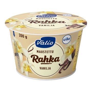 VALIO MAUSTETTU RAHKA VANILJA LAKTON 200 G