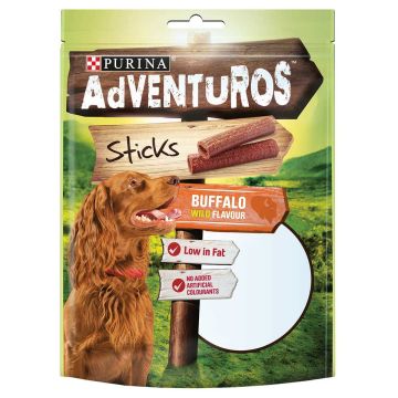 PURINA ADVENTUROS STICKS BUFFALON MAKUINEN PURUTIKKU 120 G