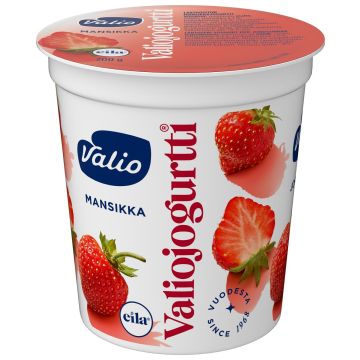 VALIO JOGURTTI MANSIKKA LAKTON 200 G