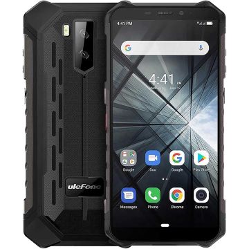 ULEFONE ARMOR X5 ÄLYPUHELIN, VEDEN- JA ISKUNKESTÄVÄ, MUSTA