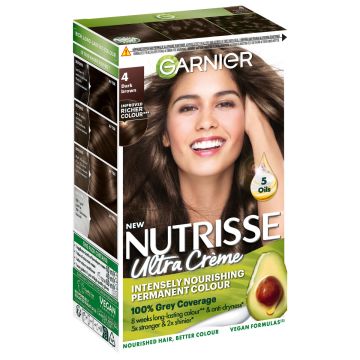 GARNIER NUTRISSE 4.0 TUMMANRUSKEA KESTOVÄRI