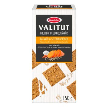 KANTOLAN VALITUT OHUEN OHUT JUURESNÄKKÄRI BATAATTI 150 G