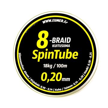 SPINTUBE 8 KUITUSIIMA FL 0,20 MM/100 M 18 KG