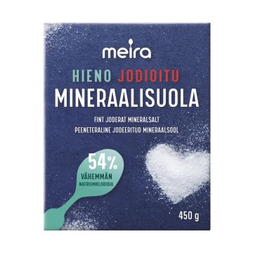 MEIRA MINERAALISUOLA HIENO JODIOITU 450 G