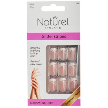 NATUREL KYNNET GLITTER STRIPE