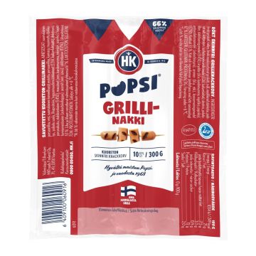 HK POPSI GRILLINAKKI 300 G HK POPSI GRILLINAKKI 300 G