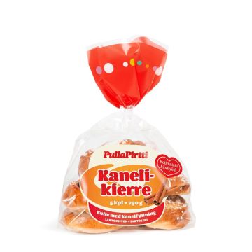 PULLAPIRTTI KANELIKIERREPULLA 5KPL 250 G