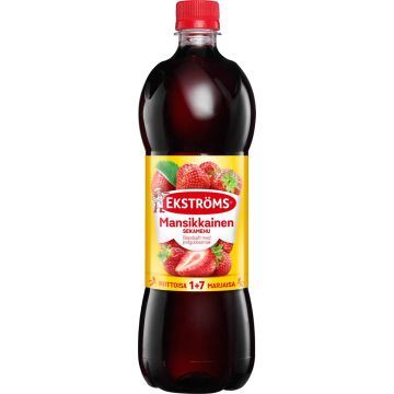 EKSTRÖMS MANSIKKAINEN SEKAMEHUTIIVISTE 950 ML