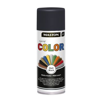 MASTON SPRAYMAALI COLOR MATTAMUSTA 400 ML