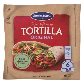 SANTA MARIA TEX MEX TORTILLA ORIGINAL ISO 371 G