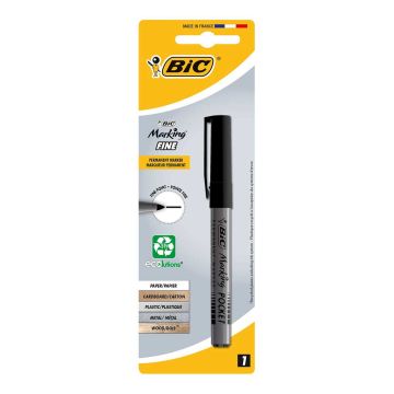 BIC MARKER FINE MUSTA 1KPL