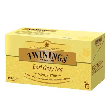 TWININGS EARL GREY TEE 25PS 50 G