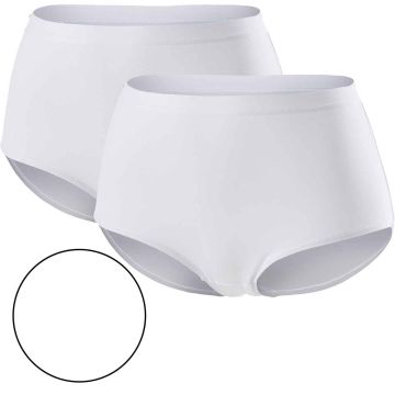 PIERRE ROBERT BASICS HIGH WAIST 2-PACK S VALKOINEN