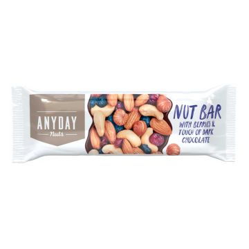ANYDAY NUT BAR WITH BERRIES 44 G
