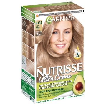 GARNIER NUTRISSE 8.132 KESKIVAALEA NUDE KESTOVÄRI