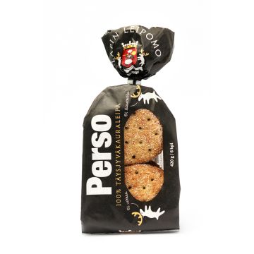 LAPIN LEIPOMO PERSO 100% TÄYSJYVÄKAURALEIPÄ 6KPL 420 G LAPIN LEIPOMO PERSO 100% TÄYSJYVÄKAURALEIPÄ 6KPL 420 G