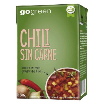 GOGREEN CHILI SIN CARNE 380 G