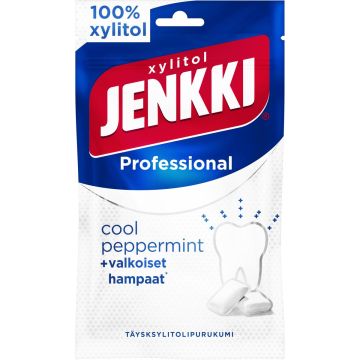 JENKKI PRO COOL PEPPERMINT TÄYSKSYLITOLIPURUKUMI 80 G