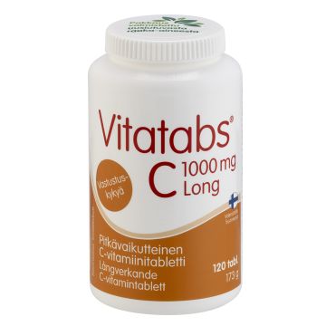 VITATABS C1000 LONG 120 KPL