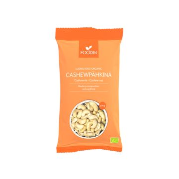 FOODIN CASHEWPÄHKINÄ LUOMU 500 G