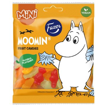 FAZER MOOMIN HEDELMÄMAKEISIA 80 G