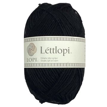 ISTEX LETTLOPI-0059 MUSTA 50G