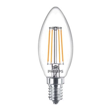 PHILIPS LED-LAMPPU 40W B35 E14 KIRKAS 470L 2700K