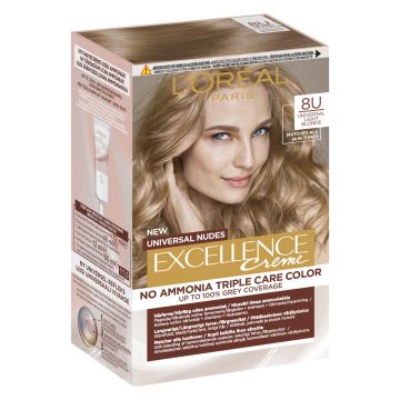 LOREAL EXCELLENCE CREME 8U UNIVERSAL LIGHT BLONDE KESTOVÄRI IL