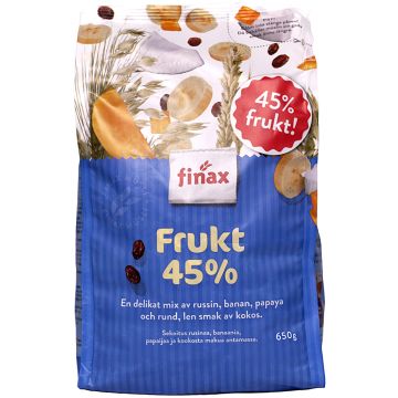 FINAX MYSLI HEDELMÄ 45% 650 G