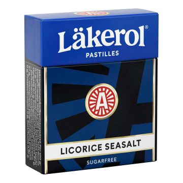 LÄKEROL CLASSIC LICORICE SEASALT PASTILLI 25 G