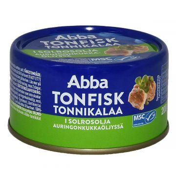ABBA TONNIKALAA ÖLJYSSÄ 200/150G MSC 150 G