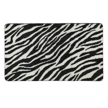 NOBLE HOUSE KYLPYHUONEMATTO ZEBRA 70X120CM ANTRASIITTI