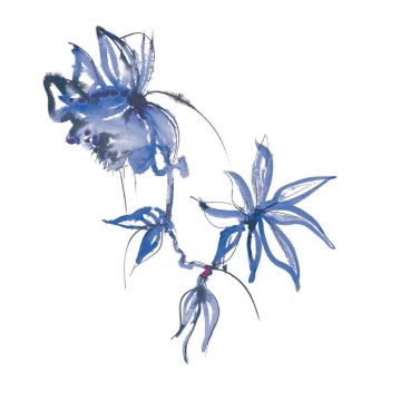 DUNI JUKKA RINTALA LAUTASLIINA BLUE VELVET DUNISOFT LL 40CM