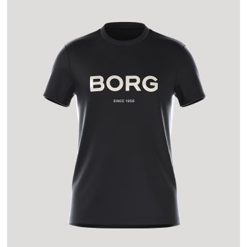 BÖRN BORG M. T-PAITA LOGOLLA XXL BLACK BEAUTY