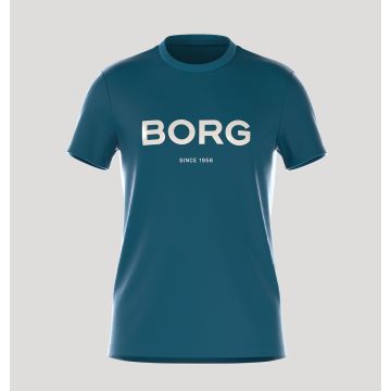 BÖRN BORG M. T-PAITA LOGOLLA S CRYSTAL TEAL