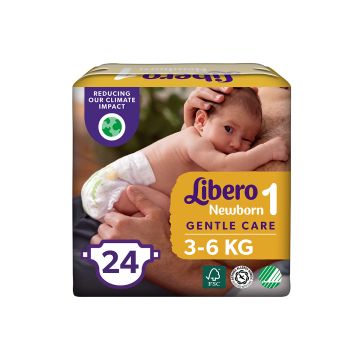LIBERO NEWBORN TEIPPIVAIPPA KOKO 1 2-5 KG 24 KPL