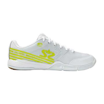 SALMING VIPER 5 SHOE WOMEN WHITE/LIME PUNCH 36