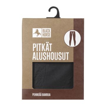 BLACK HORSE POIKIEN PITKÄT ALUSHOUSUT BASIC 98-104 BAMBUVISKOOSI