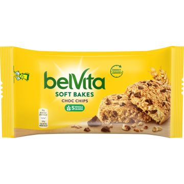 LU BELVITA SOFT BAKED CHOCO CHIPS 50G 50 G