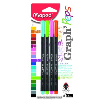 KUITUKYNÄ MAPED GRAPH PEPS 4KPL FANCY