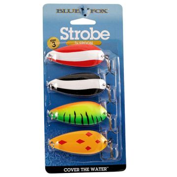 BLUE FOX STROBE SPOON 3 KIT4KPL -VIEHESARJA