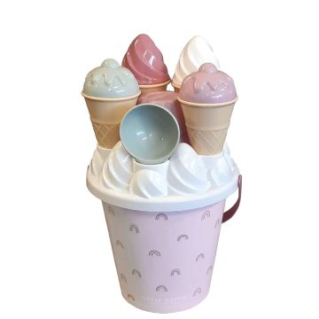 LITTLE DUTCH RANTASETTI ICE CREAM PINK SANKO JA TARVIKKEET