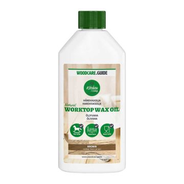 W.G. NATURAL WORKTOP WAX OIL, RUSKEA 250 ML