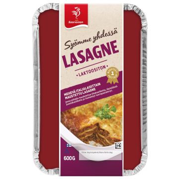 SAARIOINEN LASAGNE 600 G SAARIOINEN LASAGNE 600 G