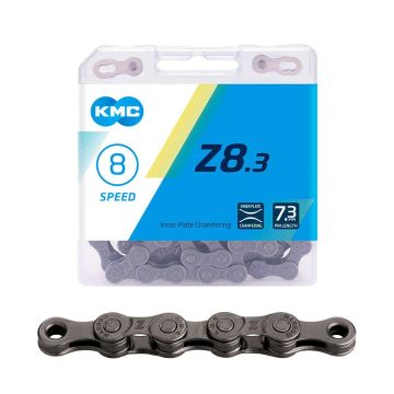 KCM KETJU 6/7/8-V KMC Z8 SILVER/GREY, 1/2 X 3/32", 114L