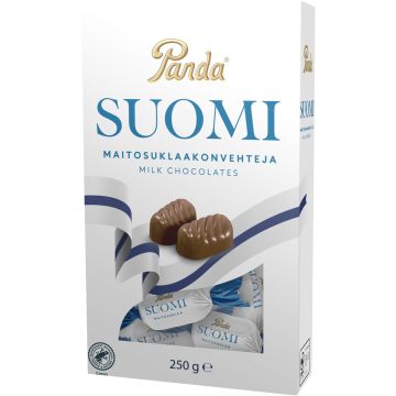 PANDA SUOMI JUHLAKONVEHTEJA 250 G PANDA SUOMI JUHLAKONVEHTEJA 250 G
